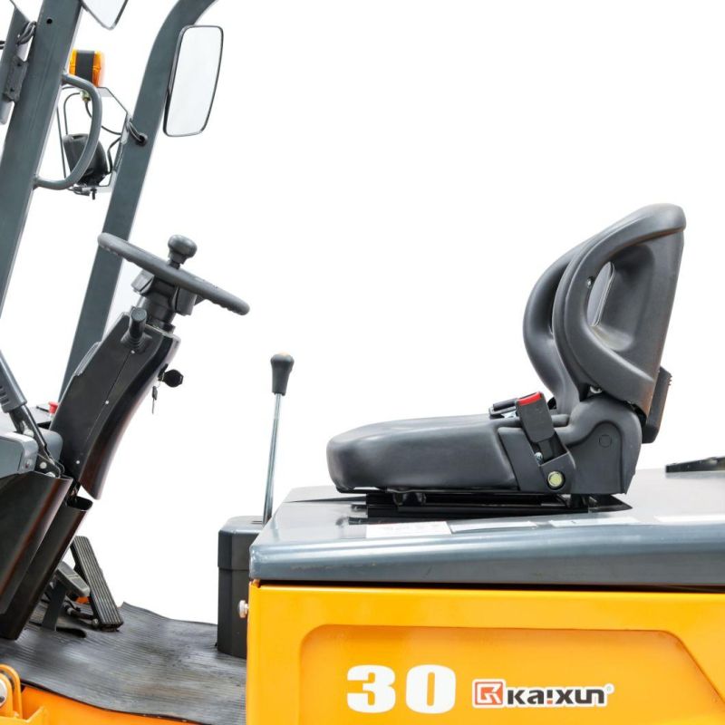 3.5t 3m Four Wheel Electric Truck Counterbalanced Hydraulic Forklift Sitting Driving Style