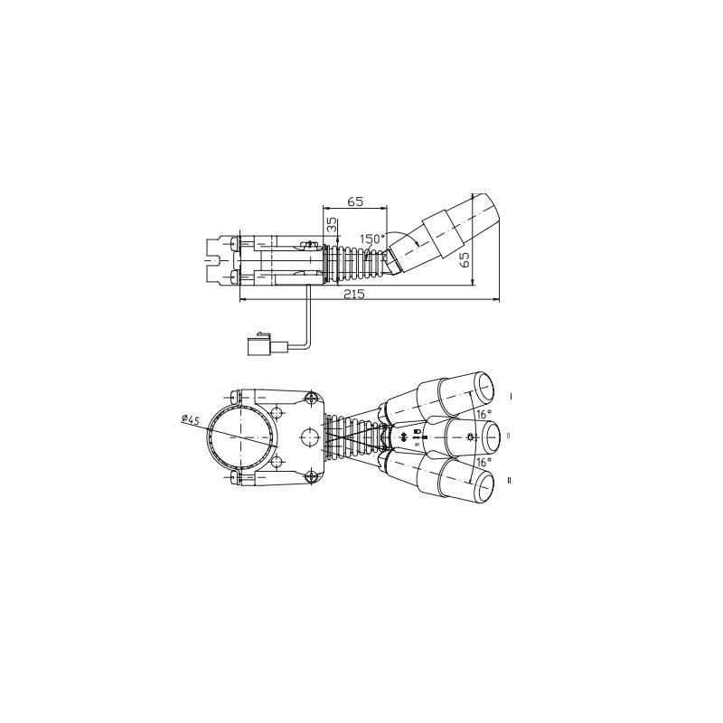 Forklift Parts Hangcha Forklift Lights Switch Jk804A