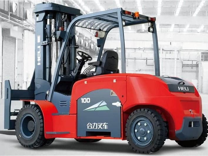 Heli 4t/5t/6t/6.5t Gasoline / LPG Counterbalanced Cushion Forklift