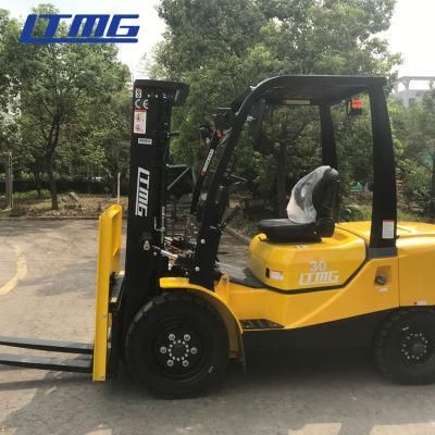 3 Ton Diesel Forklift Truck with Paper Roll Clamp Attachment
