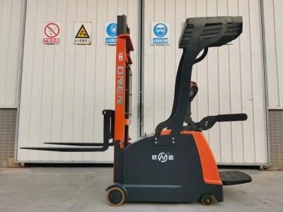 1000kg 1500kg 2000kg High Lift Pallet Jack Stand-on Counterbalance Forklift