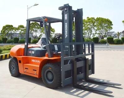 7ton Forklift Diesel Forklift with 4.5m