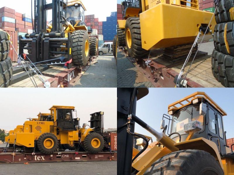 Ltmg 4X4 Large 20 Ton Rough Terrain Forklift with EPA Engine