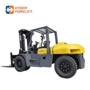 10t Diesel Counter Balance Forklift with Ce Certificates