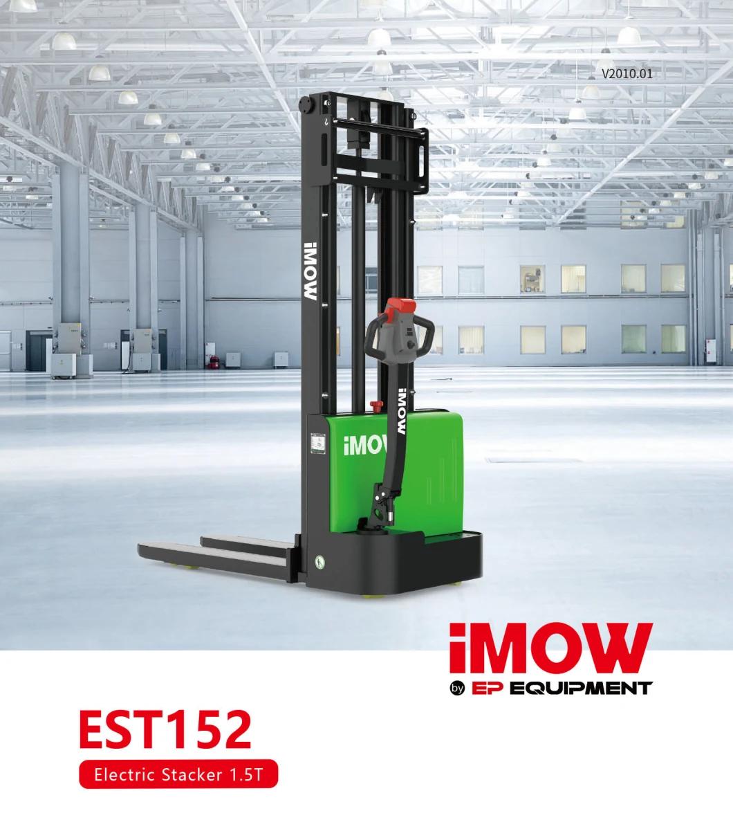 Ep 1.5 Ton Fully Automatic Electric Power Stacker with USA Curtis Controller