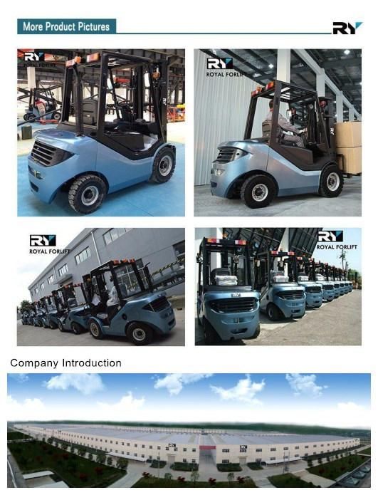 Hydraulic Transmisson Diesel Engine 4 Ton Forklift Trucks