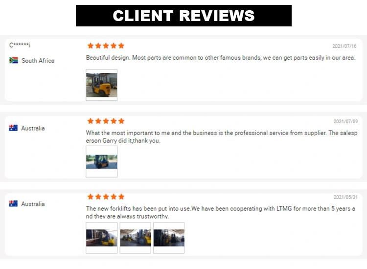1t - 5t AC Motor Trucks 3.5 Ton Electric Forklift