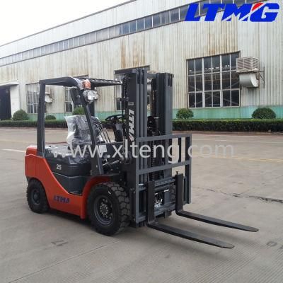 Ltmg Mini New 1.5 Ton Customized Dual Front Tire Forklift Diesel with 6000mm Mast