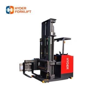 1 Ton Standing Walk Narrow Aisle Full Electric Stacker Forklift