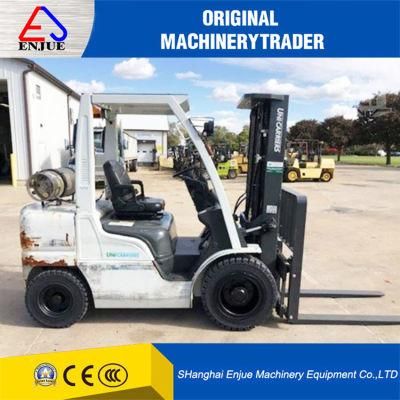 Used Japanese Nissan Forklift Good Performance Japanese Isuzu Engine Diesel Second Hand Forklift on Sale