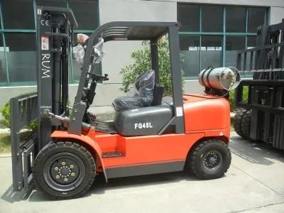 4.5 Ton LPG/Gas Engine Powered Pallet Forklift Truck