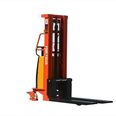Semi Electric Stacker Forkfocus Forklift Pallet Stacker Forklift Solutions
