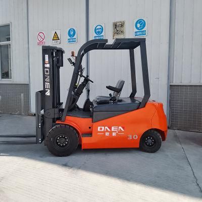 New 12 Months Jiangmen Fork Lift 4 Wheels Forklift Cpdd