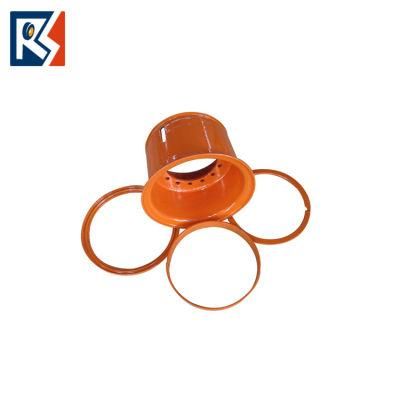 4-Piece Forklift Industrial Steel Wheel Rim with Lock Ring