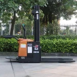 Ce Approved 1.6 Tons Forklift Pallet Stacking Electric Truck (CDD16)