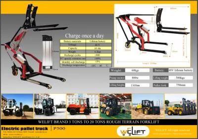 Electric Forklift Truck Mounted Forklift