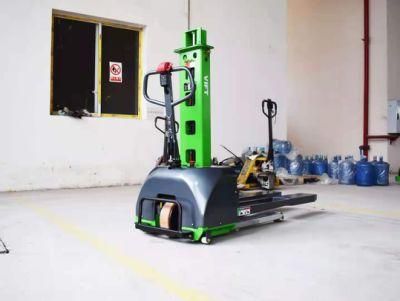 CE Marked 500kg Self Loading Stacker Truck