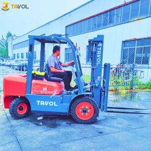 2t 2.5t 3t 3.5t Diesel Forklift with Different Attachment