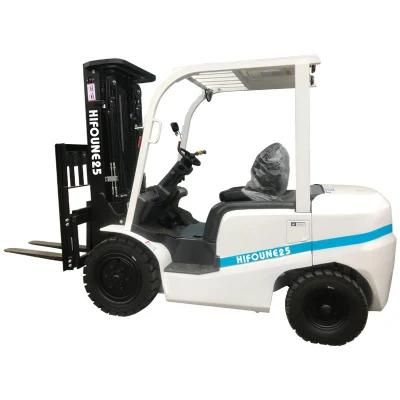 Hifoune Brand Motor Japones 2.5 Ton 3 Ton 3.5 Ton 4 Ton Carretilla Elevadora Diesel Forklift