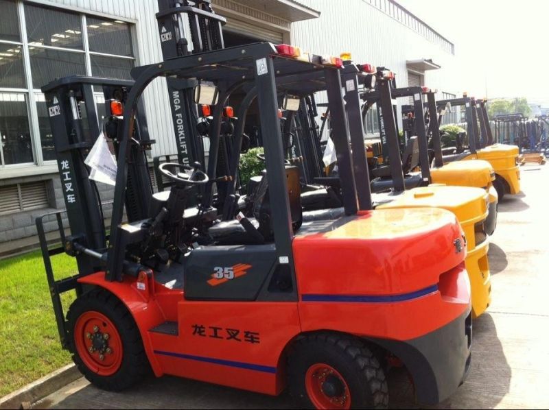 Lonking Diesel Forklift LG70dt Price 4 Directional Diesel Forklift