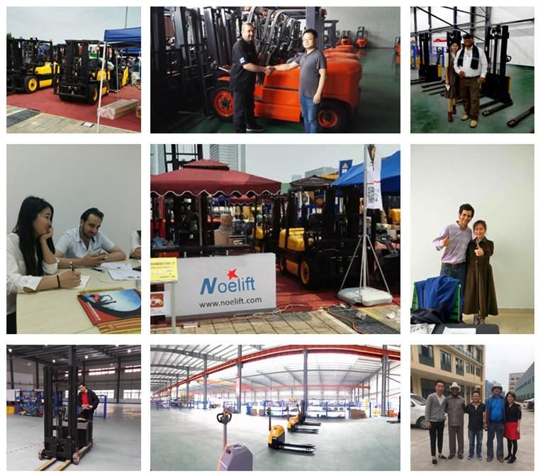 2.5t 6m 7.2m / 4 Way Battery Operated High Lift Electric Reach Truck for 6meters Timber