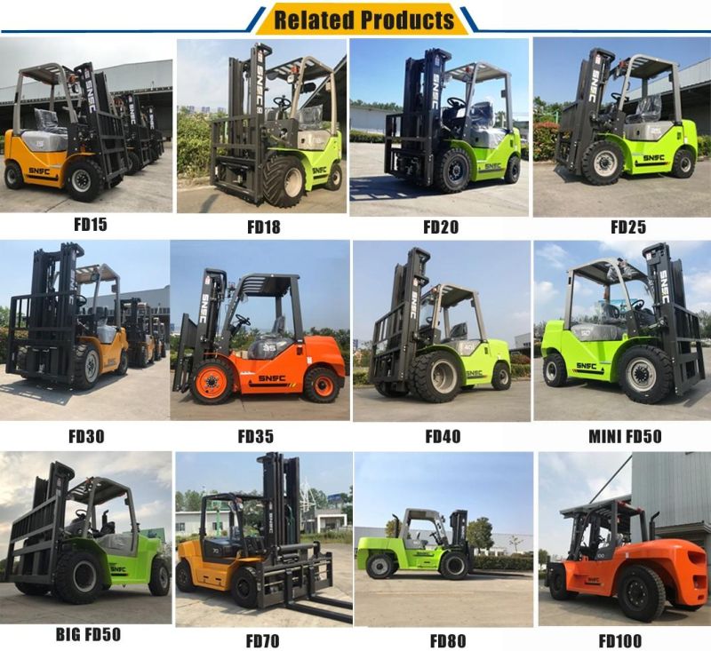 Brand New 2ton 2.5ton 3ton 3.5ton Duel Fuel Grua Horquilla Gas Petrol Montacargas Forklift
