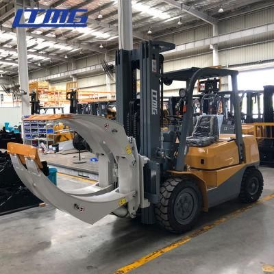 New 2019 Clamp Attachment Diesel Forklift Truck 3 Ton Paper Roll Clamp Forklift
