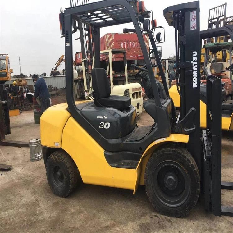 Second-Hand Factory Warehouse Goods Yard Handling Machinery 3 Tons Diesel Forklift