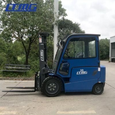 Ltmg Hot Sale Mini 3ton Electric Forklift with Optional Battery