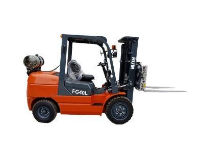 4 Ton LPG Forklift Truck Fg40 with Nissan Engine