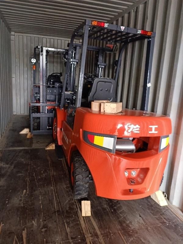 Lonking 3.5ton Diesel Forklift LG35dt Cpcd35 Forklift with Side Shifter and Spare Parts Price
