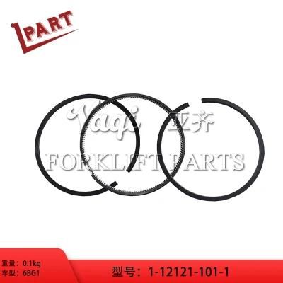 Forklift Spare Parts 6bg1 Piston Ring 1-12121-101-1