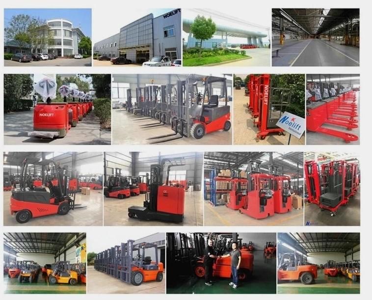 Electric Reach Stacker in Forklift