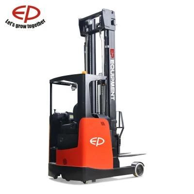 up to 11m Stacking Height Electric Sit-Down Reach Truck Forklift