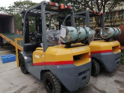 3.5 Ton LPG/Gasoline/Gas/Petrol Forklift with Factory Price
