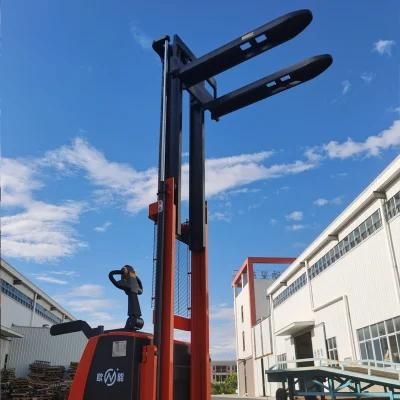 Electric Manual High Lift Hand Hydrulic Pallet Stracker Stacker Forklift