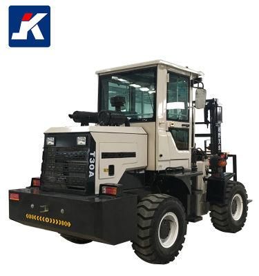 3ton-6ton Four Wheel Drive off-Road Forklift Truck Rough Terrain Diesel Forklift