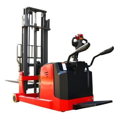 1500kg Lithium Battery Powered Full Electric Pallet Stacker
