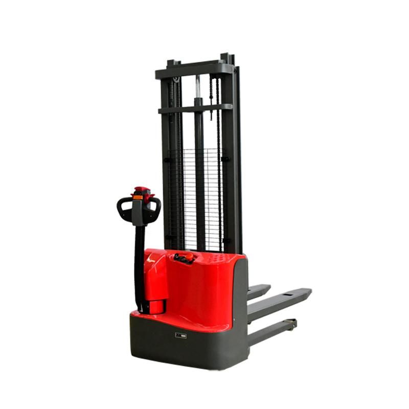 Warehouse Equipment Walking Behind 1ton Electric Stacker