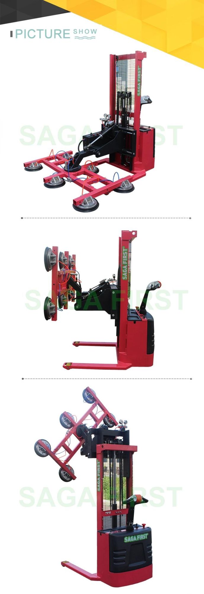 Pneumatic Glass Lifter Lifting Moving Machine