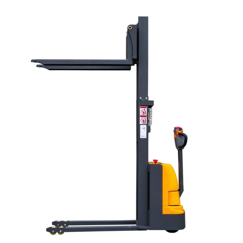 Walking Electric Hydraulic Forklift Jack Truck Powered Pallet Stacker