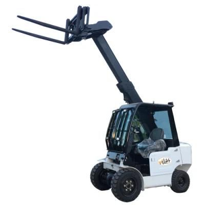 T30d Small Diesel Telescopic Handler 3ton 4m Telehandler Telescopic Boom Forklift for Sale