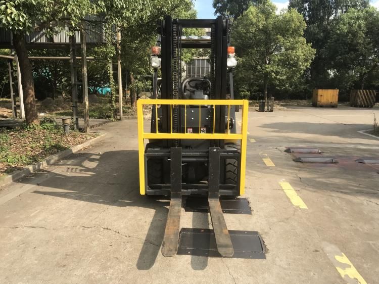Wharf Factory Use Manual Diesel Fork Lift 3.5t with Different Lifting Height