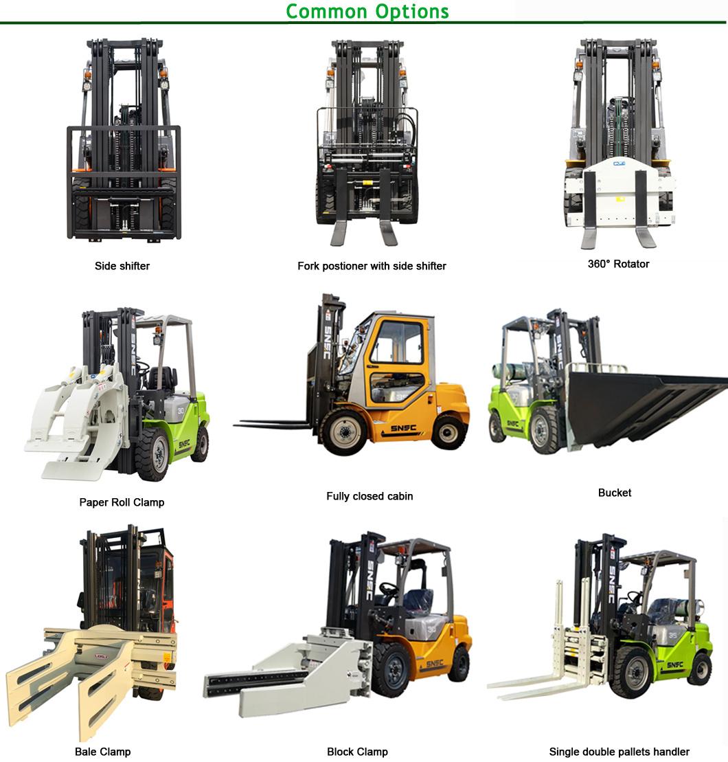 China Engine Forklift Cheap Price 2/3/3.5/4/5/7/8/10 Ton Diesel Forklift