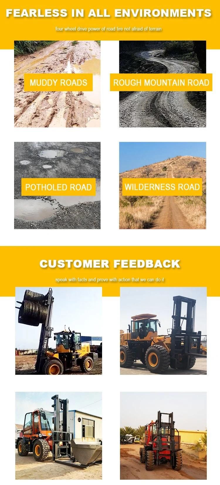 Ltmg 10 Ton All Rough Terrain Diesel Forklift