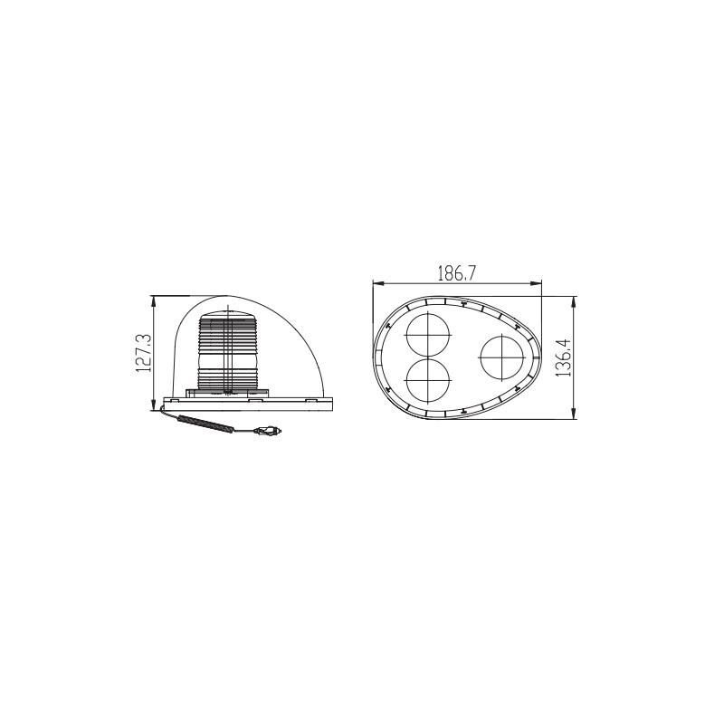 Forklift Parts Forklift Lamp Bfp18014