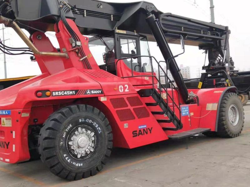 45 Ton Reach Stacker Forklift 45 Ton Srsc45h3 Srsc45h1 Container Reach Stacker