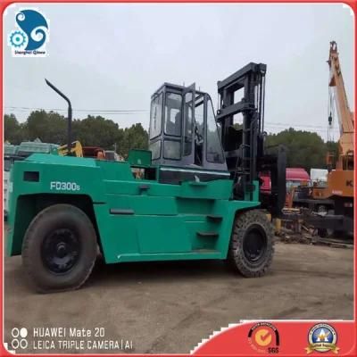 Made in Japan Used Cheap Mitsubishi Fd300 Forklift Trucks with 6D24 Diesel Engine
