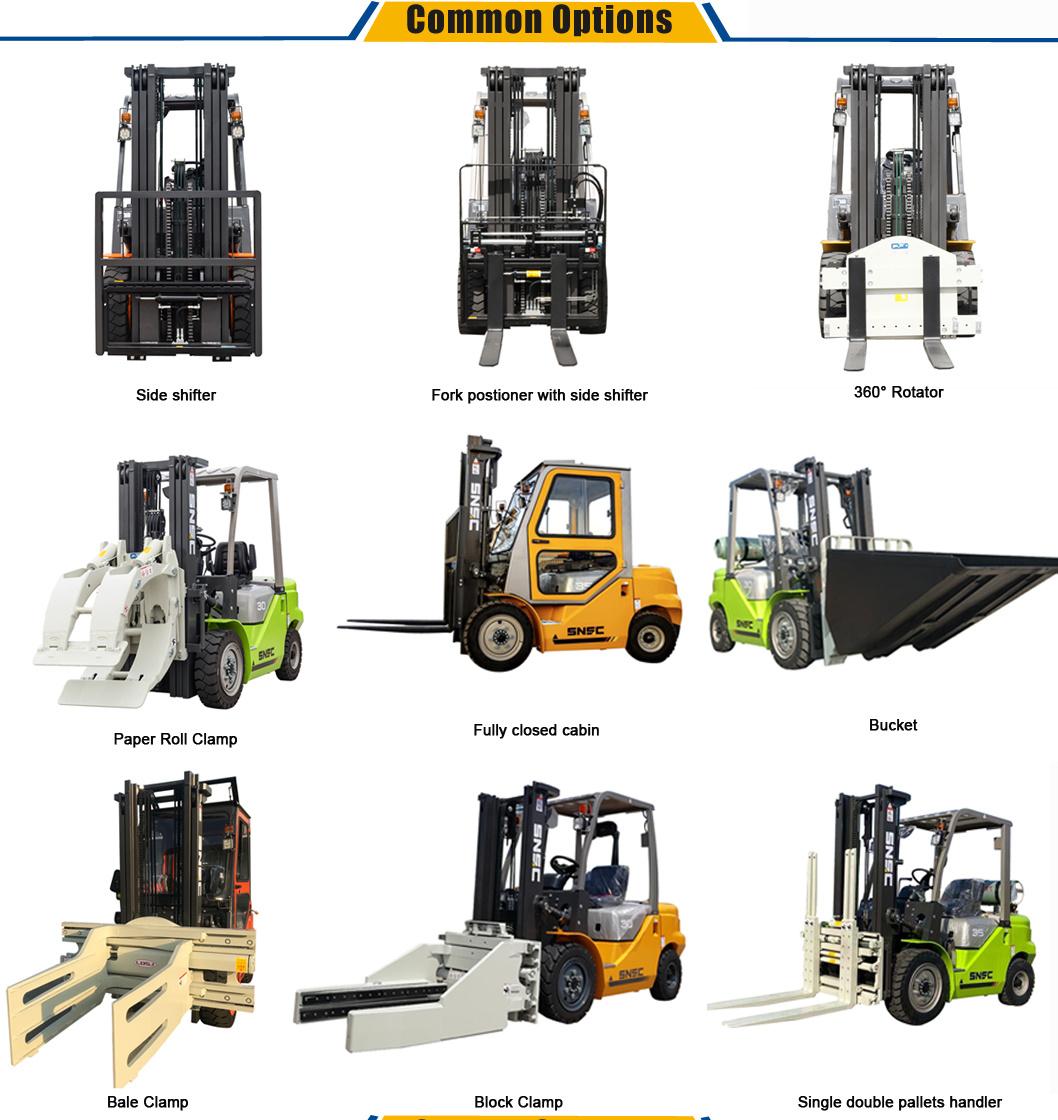 Japanese Engine 2ton 2.5ton 3ton 3.5ton Gas Lp Gasolina Dual Montacargas Mini Diesel Forklift