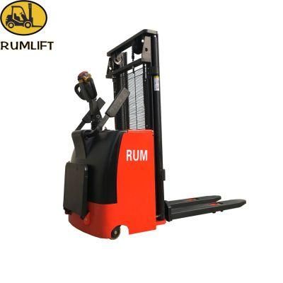 2000kg Battery Electric Pallet Stacker Lifter